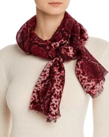 Bloomingdale  x27 s Snake Print Wool Scarf - 100  Exclusive Jewelry  amp  Accessories - Bloomingdale s at Bloomingdales